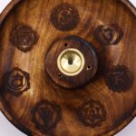 Incense Stick & Cone Burner Disc - 7 Chakra - immagine 3