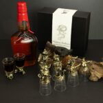 Bottom Up Shot Glasses (25ml) - Forest & Mystical Creatures - Antique Bronze - immagine 11
