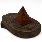 Healling Incense Plate - Black Lava-Stone - immagine 3