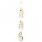 Indian Chimes - Moon Drop - 10  Bells - 6.5x63cm