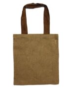 Large Jute Tote Bag - Red Colour Handle - immagine 4
