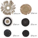 Set of Six Natural Wall Art - Abu-Abu Collection - immagine 8