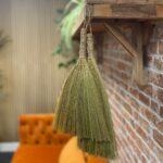Set 4 - Pampas Fan Broom - Natural mixed sizes - immagine 11