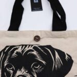 Nomad Sari Iconic Classic Tote Bag - It's a Dogs Life - White 10oz - immagine 3