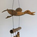 1x Coconut Duck Windchimes - immagine 3