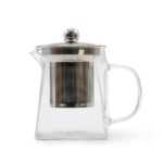 Glass Infuser Teapot - Tower Shape - 350ml - immagine 2