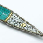 Buddha Long Leaf Tibetan Decor Incense Holder - immagine 3