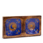 Double Trinket Tray 20x10x2.5cm - Hop Hare