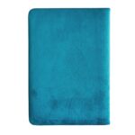 Light Blue Velvet Notebook - 80 pages - Embrace The Journey - immagine 2