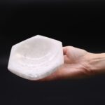 Selenite Hex Bowl - 15cm - immagine 5