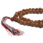108 Rudraksha Mala - Natural - immagine 2