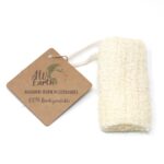 Natural Loofah Scrub on Rope - 5" - 12.7 cm - immagine 3