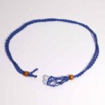 Crystal Gemstone Necklace Cord 45cm/18inch - Navy - immagine 2