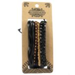 Mens Bracelet Sets - Black & Macho (asst) - immagine 5