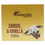 Masala Backflow Incense pack of 10 - Sandalwood & Vanilla - immagine 2