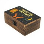 Medium Enamelled Box  - Trust the Universe - immagine 2