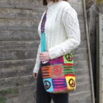 Ethnic Sling Bag - Teal / Om - immagine 5