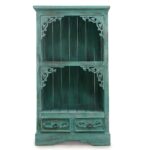 Albasia Bathroom Cabinet - Turquoise wash - immagine 2