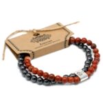 Magnetic Gemstone Bracelet - Redstone - immagine 3