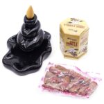 Masala Backflow Incense pack of 10 - Sandalwood & Vanilla - immagine 4