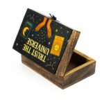 Medium Enamelled Box  - Trust the Universe - immagine 3