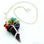 Magic Pendulum - Seven Chakra - Amethyst - immagine 2