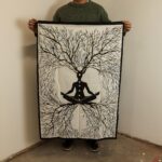 Cotton Wall Art (70x110cm) - Chakra Earth Connection