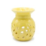 Floral Oil Burner - Orange - immagine 2