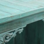 Albasia Bathroom Cabinet - Turquoise wash - immagine 3