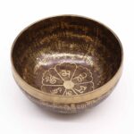Tibetan Healing Engraved Bowl - 16cm - Mantra - immagine 2