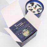 Zodiac Crystal Candle with Gemstone Bracelet - Taurus - immagine 3