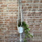 Macrame Pot Holder - Large Pot Holder - Extra Long - immagine 2