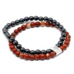 Magnetic Gemstone Bracelet - Redstone - immagine 2
