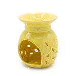 Floral Oil Burner - Orange - immagine 3
