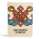 Lrg Lokta Inspiration Notebook (21x15cm) - 45 leafs - Your Potential - inc bookmark - immagine 3