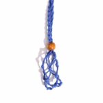 Crystal Gemstone Necklace Cord 45cm/18inch - Navy - immagine 4