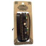 Mens Bracelet Sets - Dark & Handsome (asst) - immagine 3
