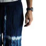 Japanese Style Lounge Pants - Teal & Orange - L - immagine 4