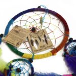 Bali Dreamcatcher - Medium Round - Black/White/Red - immagine 4