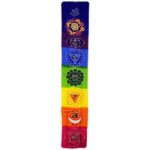 Chakra Drop Banner - Rainbow 183x35cm