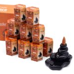 Masala Backflow Incense pack of 10 - Amber - immagine 2