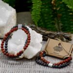 Magnetic Gemstone Bracelet - Redstone - immagine 5