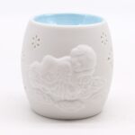 1X Cherubs Oil Burner - Assorted Design 4 Colours - immagine 5