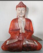 Hand Carved Buddha Statue - 40cm Welcome - immagine 5