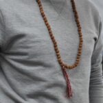108 Rudraksha Mala - Natural - immagine 7