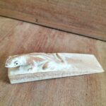 Hand carved Doorstop - Gecko - immagine 3