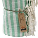 Cotton Pario Towel - 100x180 cm - Picnick Green - immagine 4