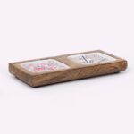 Double Trinket Tray 20x10x2.5cm - Hop Hare - immagine 2