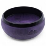 Extra Loud - Mushroom Singing Bowl - Purple Haze (23x10.5cm, 1.3kg) - immagine 3