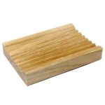 Hemu Wood Soap Dish - Groovy - immagine 2